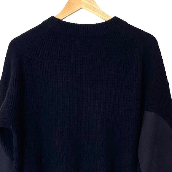 A.L.C.  Memphis Ribbed Wool Blend Sweater in Black, Size Small - Picture 9 of 14